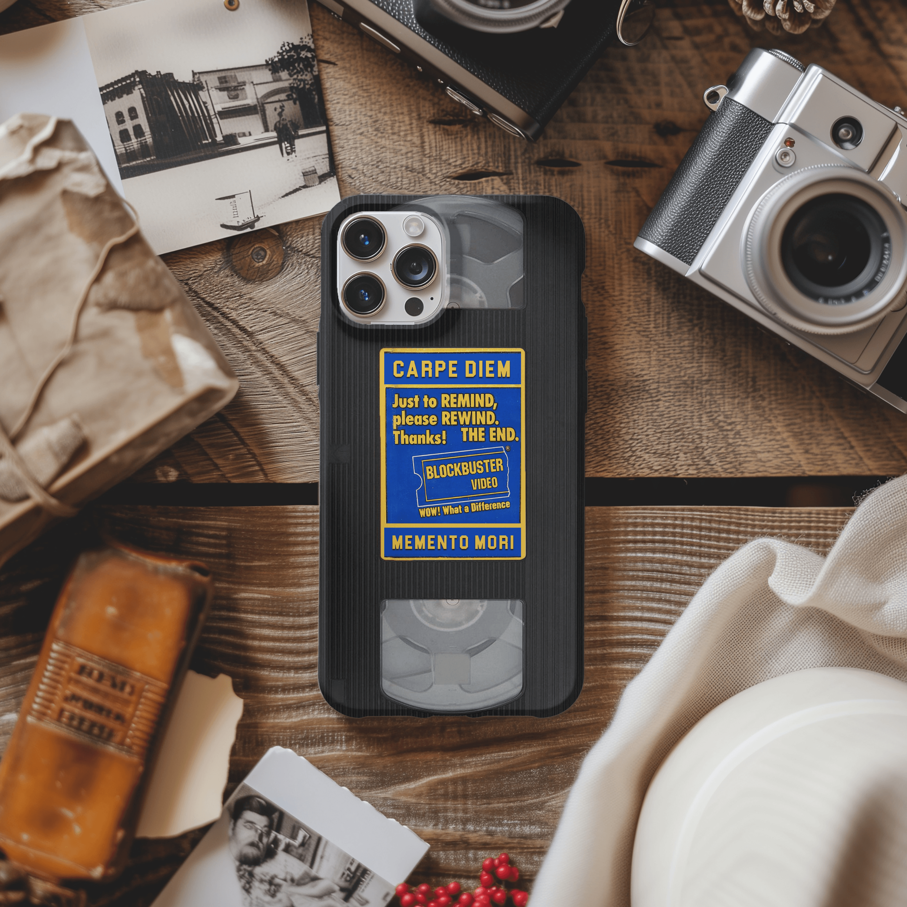 Blockbuster Motivational Phone Case