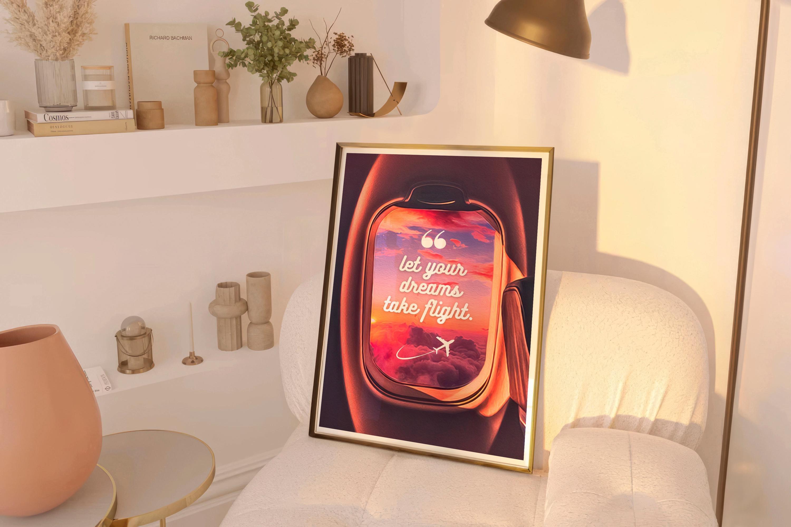 Let your Dreams Take Flight | Poster